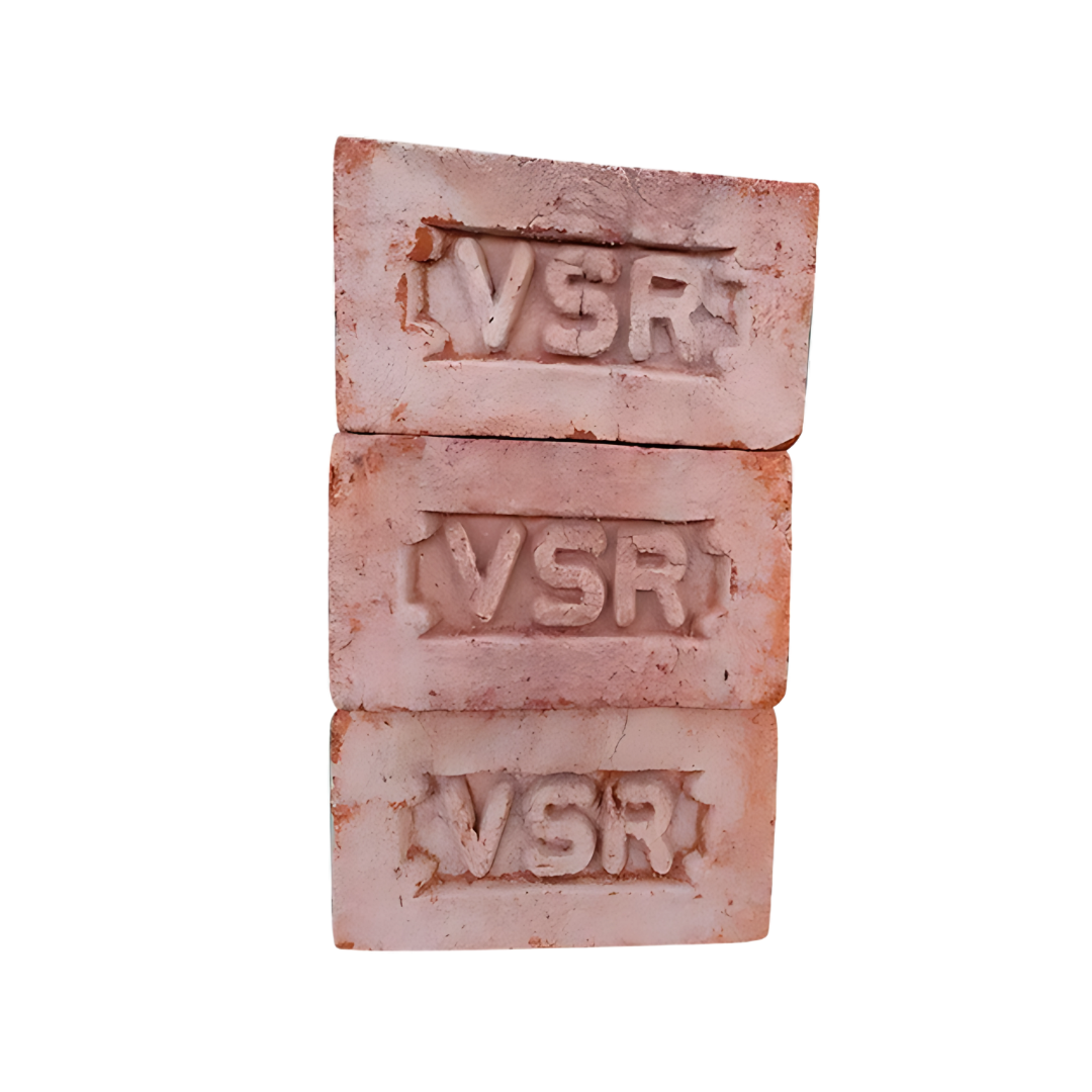 Various types of facing bricks