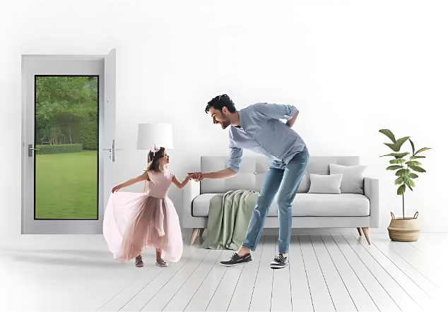 People relaxing outdoors